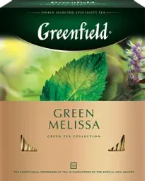 Чай зеленый GREENFIELD Green Melissa