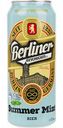 Пивной напиток Berliner Geschichte Summer Mint светлый фильтрованный 2,5 % алк., Германия, 0,5 л