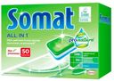 Таблетки для посудомоечной машины Somat All in 1 Pronature, 50 шт