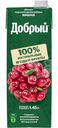 Нектар Добрый из яблок, черноплодной рябины и вишни 1.45л