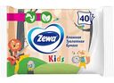 Влажная туалетная бумага детская Zewa Kids без аромата, 40 шт.