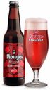 Пивной напиток Gletcher Rouge de Fleur Вишня светлый 3,8% 0,5 л