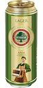 Пиво Eichbaum Lager светлое 4,2 % алк., Германия, 0,5л