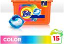 Капсулы для стирки 3в1 «Color» Tide, 15 шт