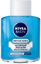 Лосьон мужской после бритья Nivea Чистая кожа, 100 мл