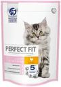 Корм сухой для котят PERFECT FIT с курицей, до 12 месяцев полнорационный, 650г
