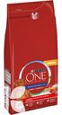 Корм PURINA ONE сухой для взрослых собак для средних и крупных пород с говядиной и рисом 1,8кг 