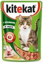 Корм для кошек Kitekat кролик в соусе, 85 г