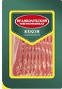 Бекон Великолукский МК из свинины сырокопченый, нарезка, 150 г 