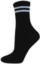 Носки детские БЧК полоски, цвет черный, 23-24р-р