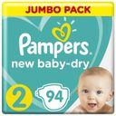 Подгузники Pampers New Baby-Dry 2 (4-8 кг) 94 шт