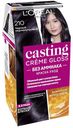 Краска-уход для волос L'Oreal Paris Casting Creme Gloss стойкая без аммиака 210 Черный Перламутровый 180 мл