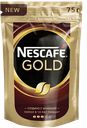 Кофе NESCAFE® Голд, сублимированный с молотым, 75г