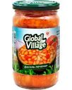 Фасоль Global Village печеная 350г
