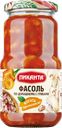 Фасоль ПИКАНТА По-домашнему, с грибами, 470г