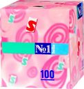 Бумажные платочки двухслойные Bella №1 Косметические, 100 шт