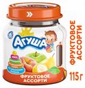 Пюре «Агуша» яблоко груша банан персик с 6 мес., 115 г