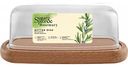 Масленка Sugar&Spice Rosemary с деревянным основанием