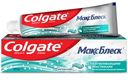 Зубная паста Colgate Макс Блеск Кристальная мята с отбеливающими пластинками, 100мл