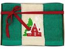 Набор полотенец Новогодний 7756, 30х30см