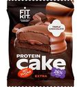 Десерт протеиновый Fit Kit Extra Cake тройной шоколад, 50г