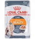 Корм для кошек Royal Canin Care Intense Beauty мелкие кусочки в желе, 85 г