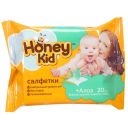 Салфетки влажные Honey Kid детские с алоэ 20шт