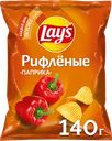 Чипсы картофельные LAY'S Рифленые Паприка