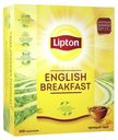 Чай Lipton English Breakfast черный, 100х2 г