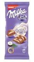 Шоколад Milka Bubbles молочный пористый с кокосом, 97 г