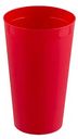Стакан для сока Полимербыт пластиковый цвет в ассортименте, 400мл