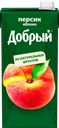 Напиток сокосодержащий ДОБРЫЙ Яблочно-персиковый, 2л