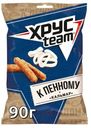 Сухарики Хрусteam К пенному 90гр кальмар