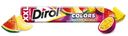 Жевательная резинка Dirol Colors XXL Ассорти фруктовых вкусов без сахара, 19г