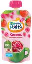 Кисель «ФрутоНяня» малина клубника с 12 мес., 130 г