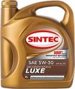 Масло моторное SINTEC Luxe 5000 5W-30 SL/CF, полусинтетическое, 4л