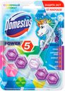 Блок для очищения унитаза Domestos Power 5 Сказочный аромат, 55 г