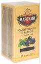 Чай черный Майский смородина с мятой в пакетиках 2 г х 25 шт