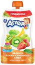 Пюре Агуша яблоко-банан-клубника-киви с 8 месяцев 90 г