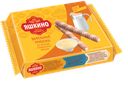 Трубочки вафельные "Яшкино" со вкусом сгущенного молока, 190г