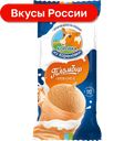 Мороженое Коровка из Кореновки, Пломбир Крем-брюле, 100г