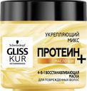 Маска для волос восстанавливающая с протеином и маслом ши, Gliss Kur, 400 мл
