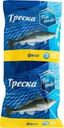 Треска Fish House тихоокеанская филе без кожи замороженная 600г