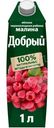 Нектар Добрый яблоко-малина-рябина, 1л