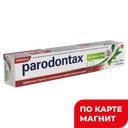 PARODONTAX Зуб паста экст трав имбирь мята эвкалипт 75мл:12