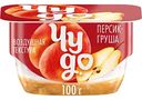 Десерт творожный двухслойный Чудо персик-груша 4,2%, 100г