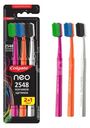Зубная щетка Colgate Neo 2548 Кончиков щетинок средней жесткости промоупаковка 2+1