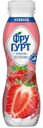 Напиток кисломолочный Фругурт со вкусом клубники 1% БЗМЖ, 260г