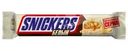 Батончик Snickers Белый шоколадный с арахисом, карамелью и нугой 81г