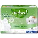 Прокладки ночные Molped женские гигиенические с крылышками 7шт.